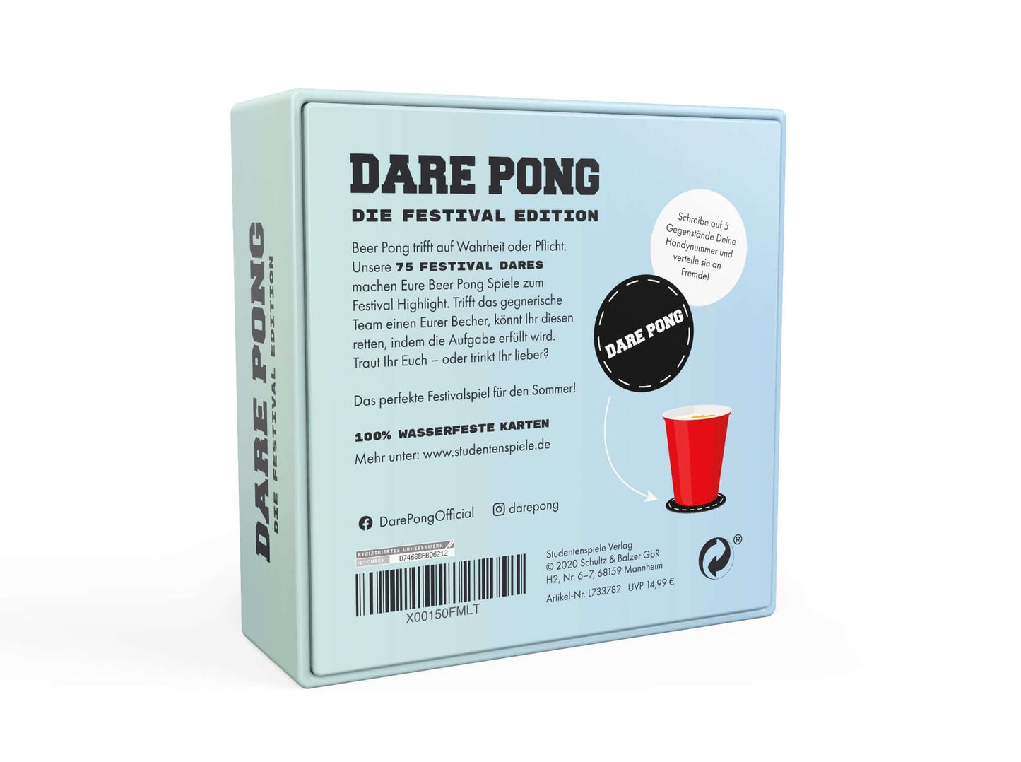 Dare Pong *Festival Edition*